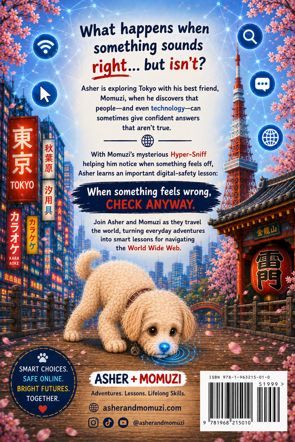 Asher and Momuzi in the World Wide Web | Book 1: Tokyo Adventures
