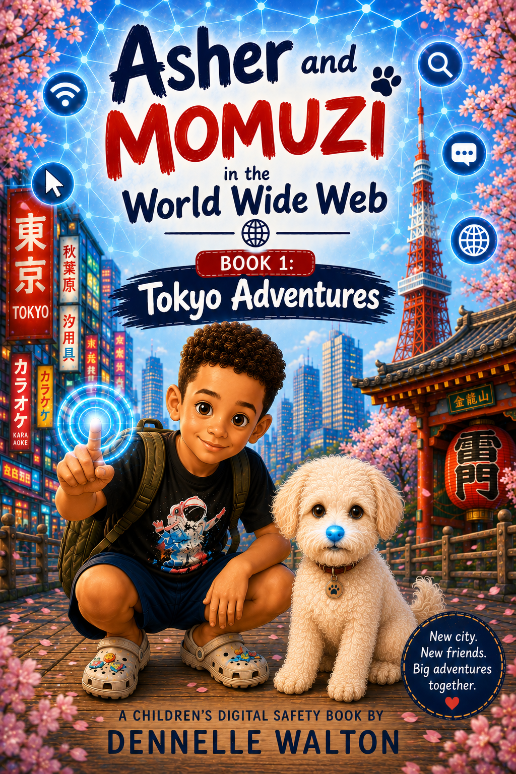 Asher and Momuzi in the World Wide Web | Book 1: Tokyo Adventures